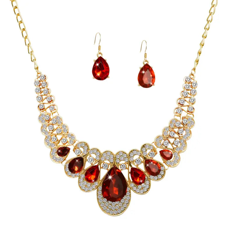 Maevina Crimselle Gold Schmuck-Set