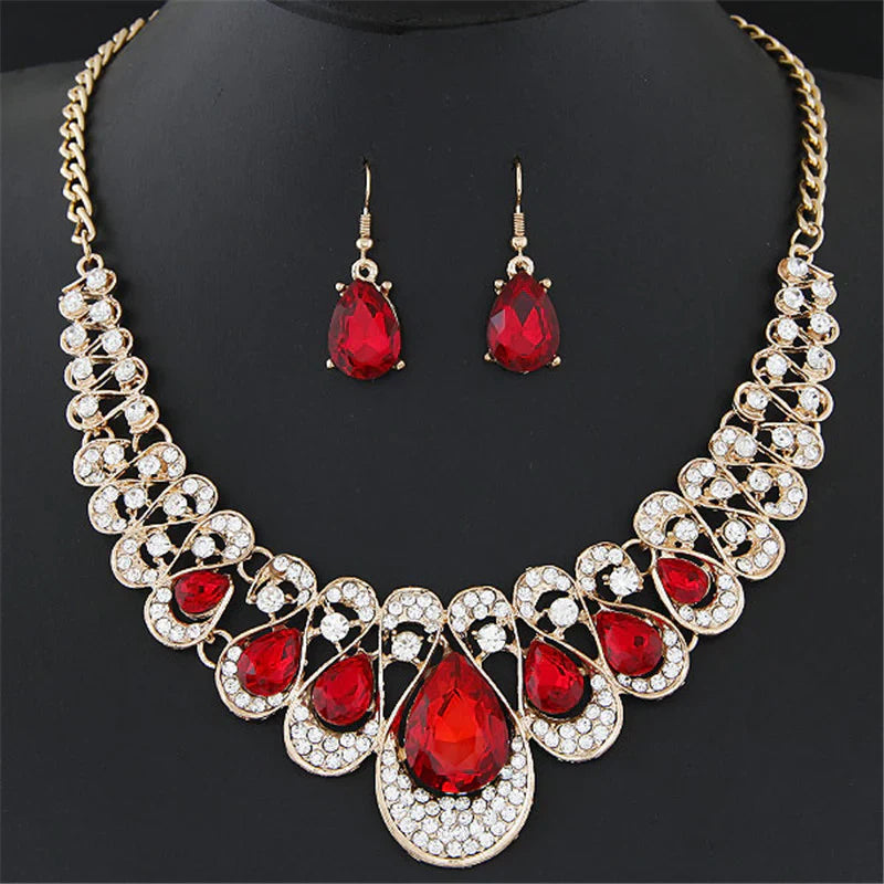 Maevina Crimselle Gold Schmuck-Set