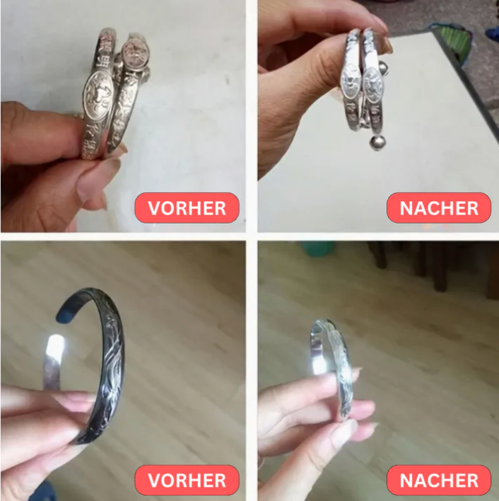 Carmen`s Premium Schmuckreinigungstücher – 50 Stück für strahlenden Glanz