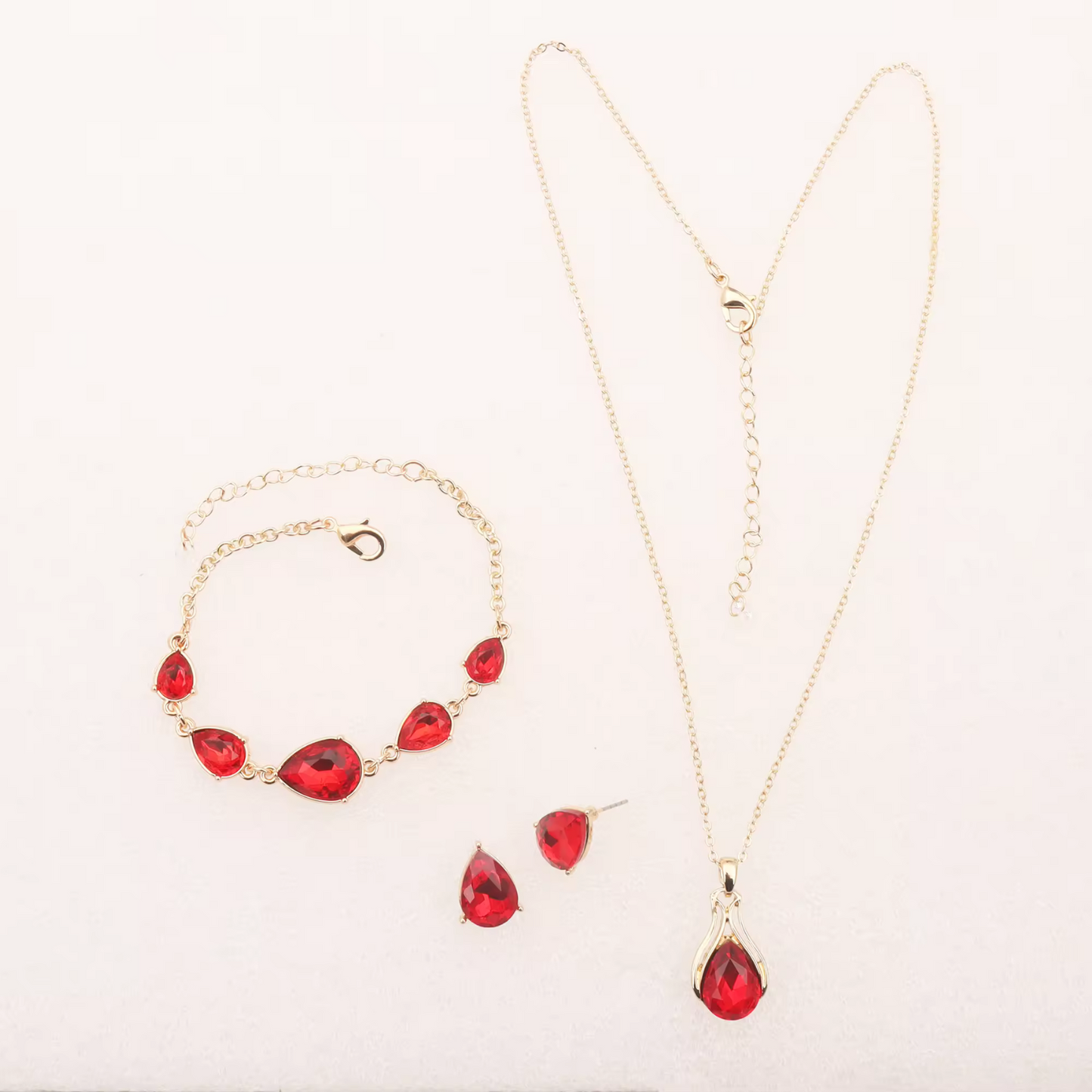 Inlay-Perlen-Schmuckset