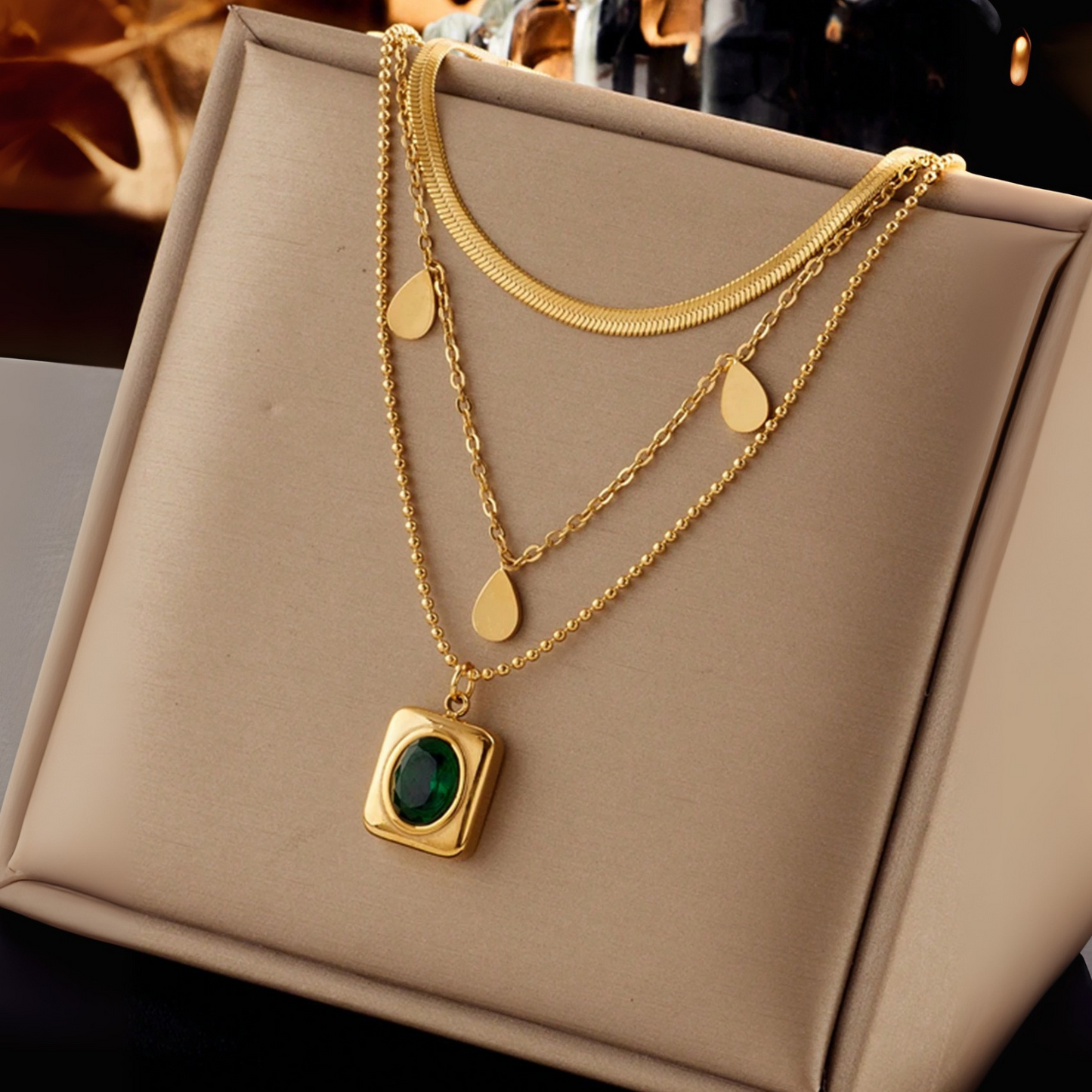 Serenna Virelle Halsketten-Set