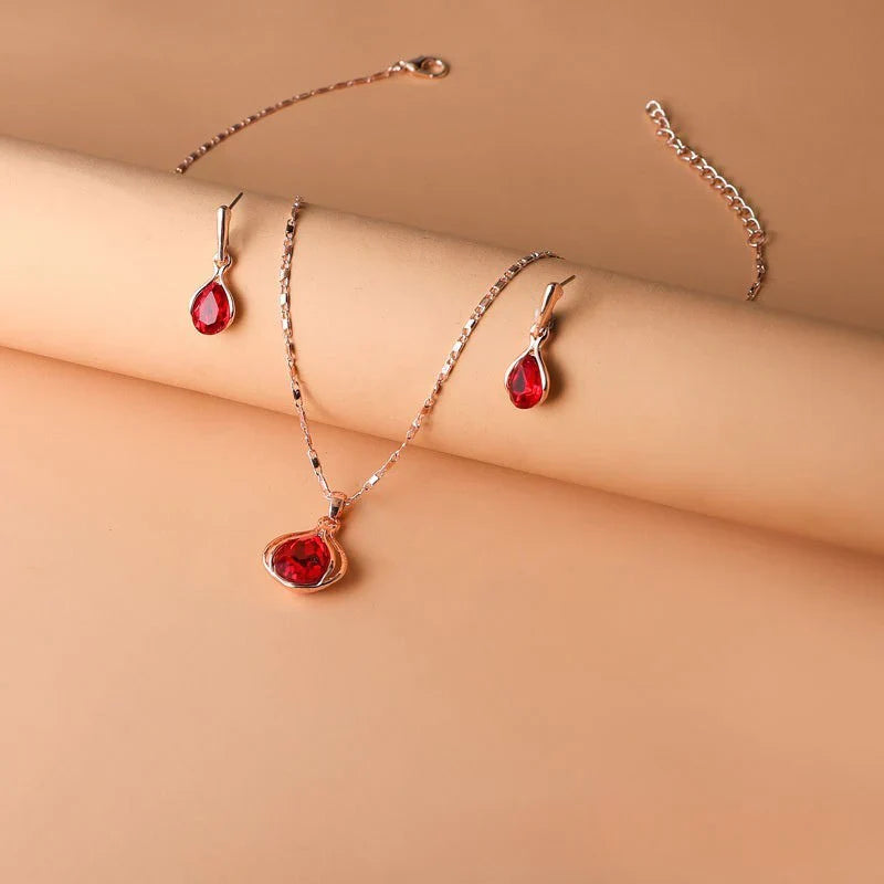 Zavina Morarel Gold Schmuckset