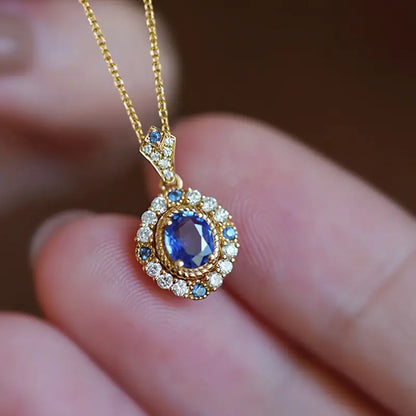 Jesmira Duskraine Gold Halskette