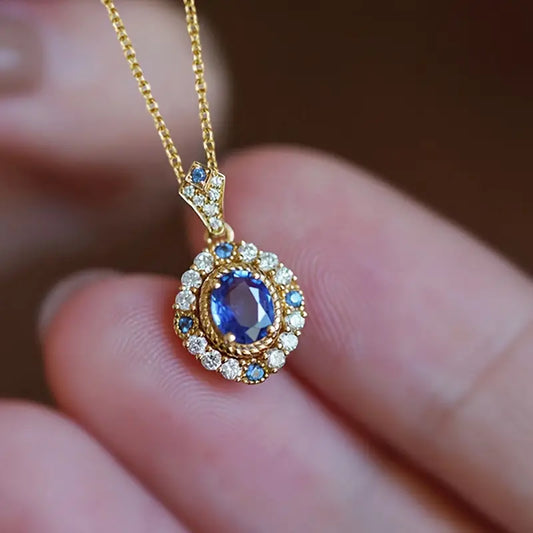 Jesmira Duskraine Gold Halskette