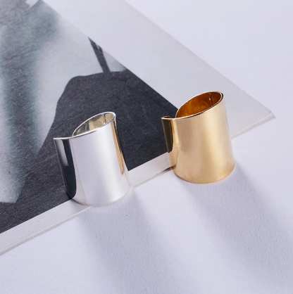 18 Karat vergoldeter langer ägyptischer vergoldeter Ring