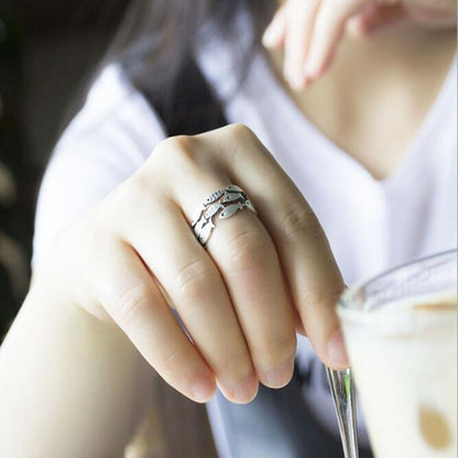 Eleganter Fisch Ring