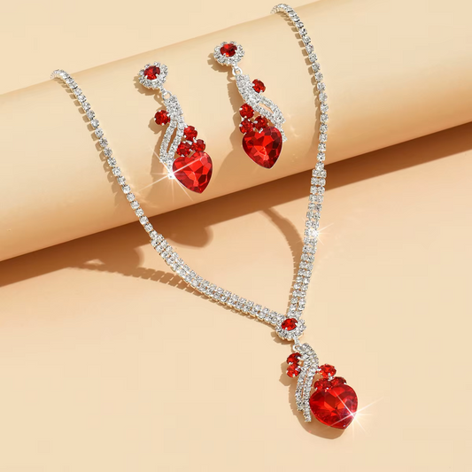 Luxusmode Rote Halskette
