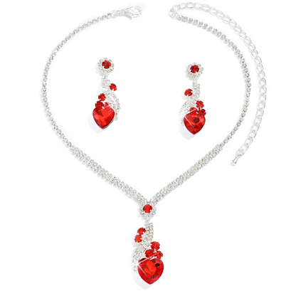 Luxusmode Rote Halskette