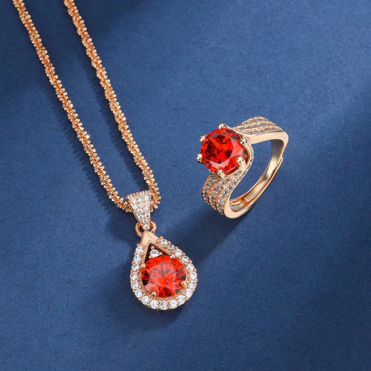 Crimson Champagner-Set