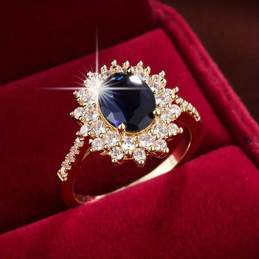 Vionne Saphir Goldring